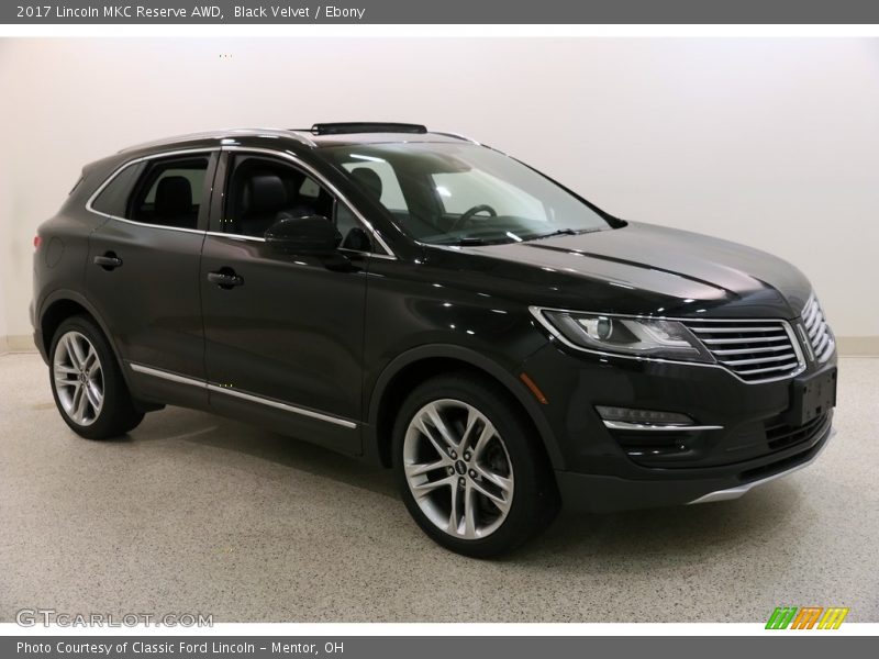 Black Velvet / Ebony 2017 Lincoln MKC Reserve AWD