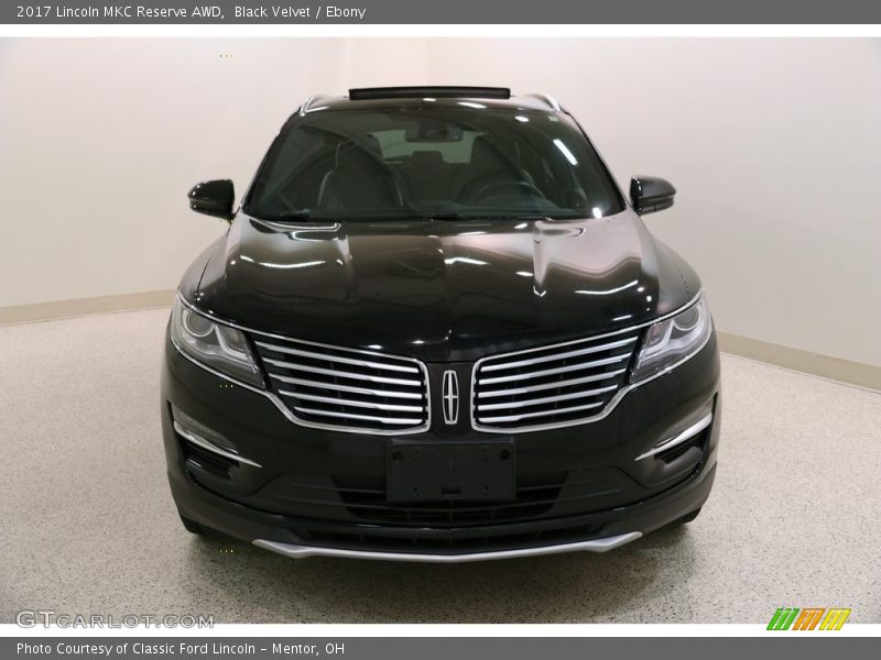 Black Velvet / Ebony 2017 Lincoln MKC Reserve AWD
