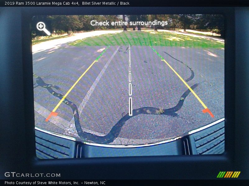 Billet Silver Metallic / Black 2019 Ram 3500 Laramie Mega Cab 4x4