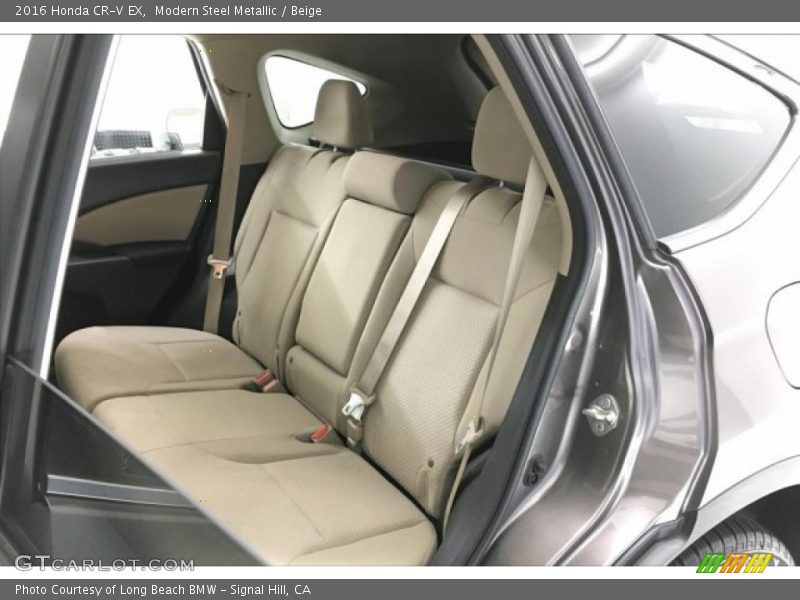Modern Steel Metallic / Beige 2016 Honda CR-V EX