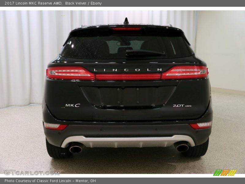 Black Velvet / Ebony 2017 Lincoln MKC Reserve AWD