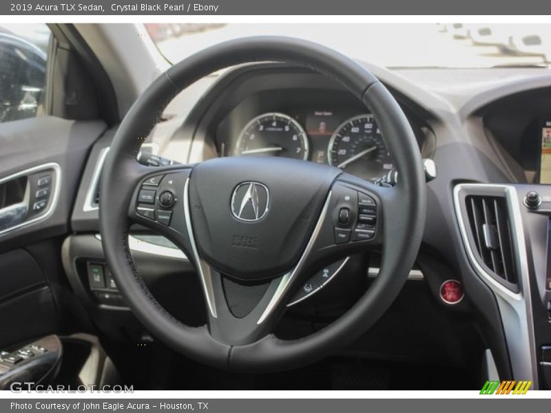 Crystal Black Pearl / Ebony 2019 Acura TLX Sedan