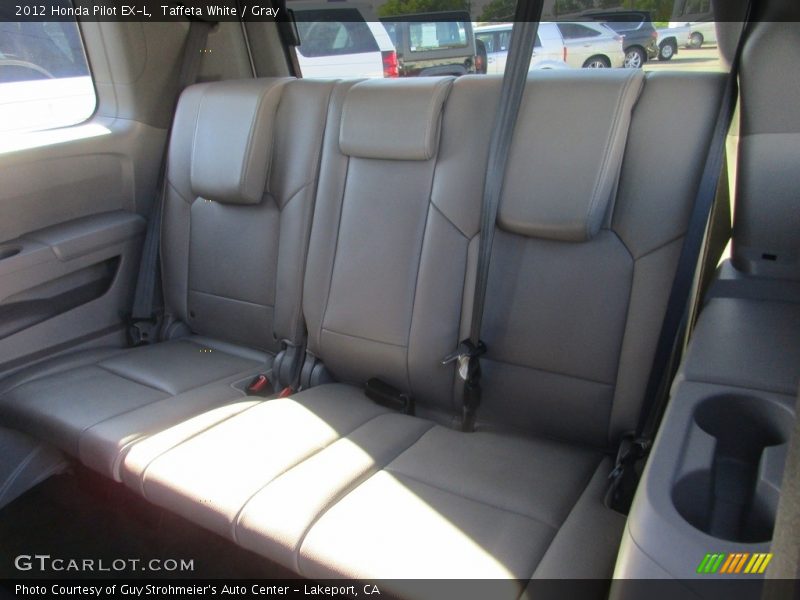 Taffeta White / Gray 2012 Honda Pilot EX-L