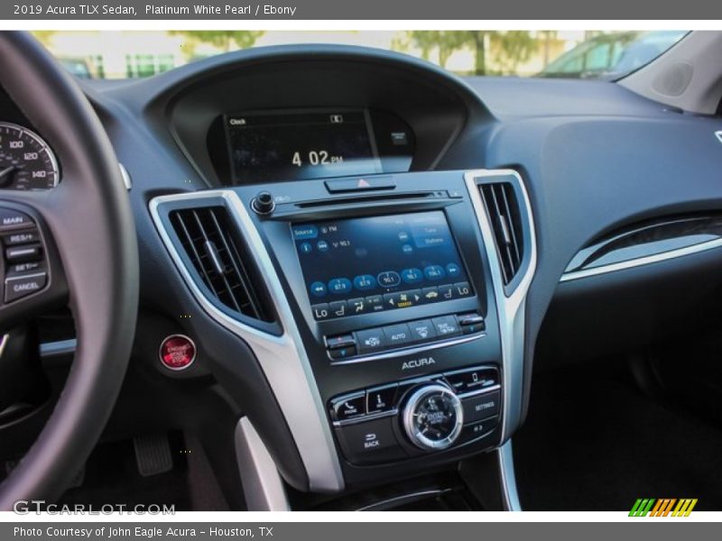Platinum White Pearl / Ebony 2019 Acura TLX Sedan