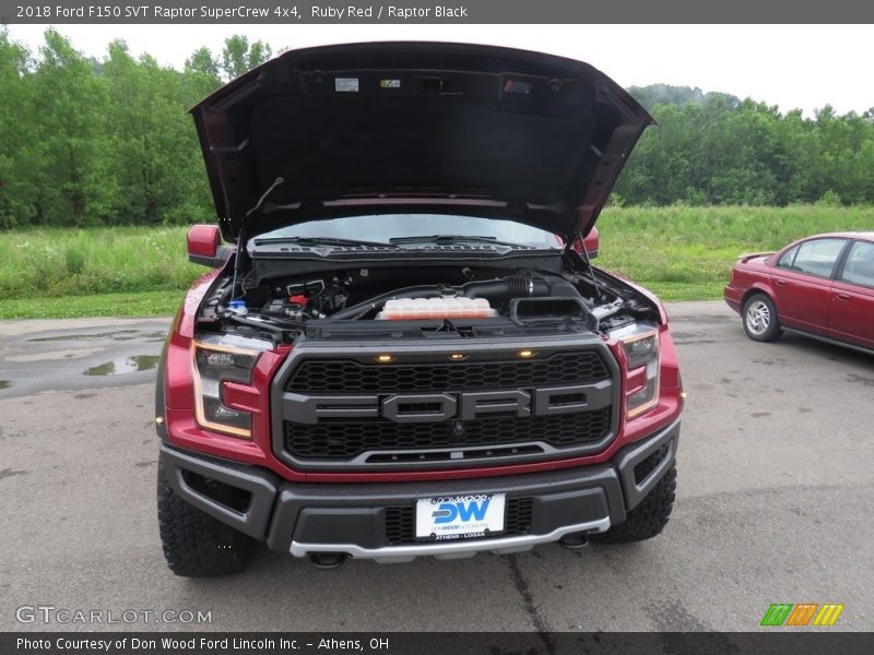 Ruby Red / Raptor Black 2018 Ford F150 SVT Raptor SuperCrew 4x4