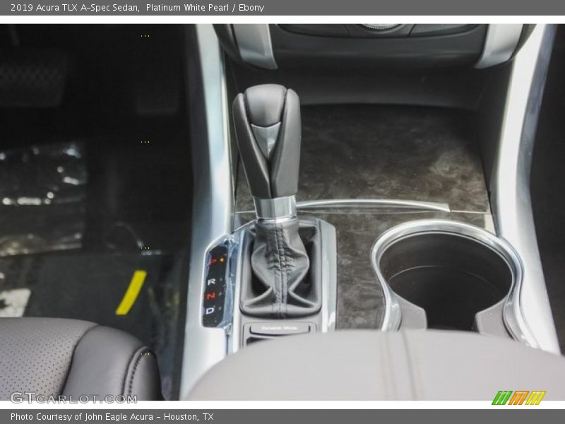 Platinum White Pearl / Ebony 2019 Acura TLX A-Spec Sedan