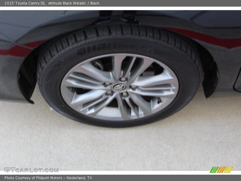 Attitude Black Metallic / Black 2015 Toyota Camry SE
