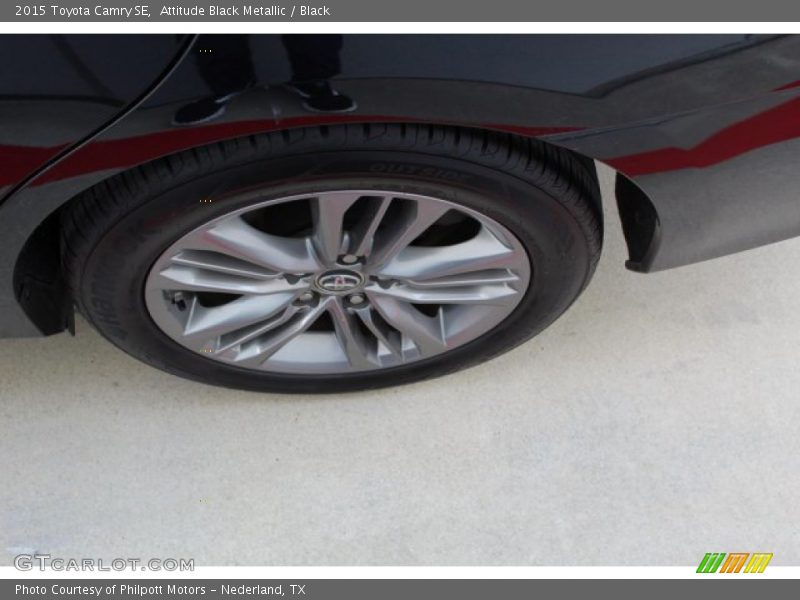 Attitude Black Metallic / Black 2015 Toyota Camry SE