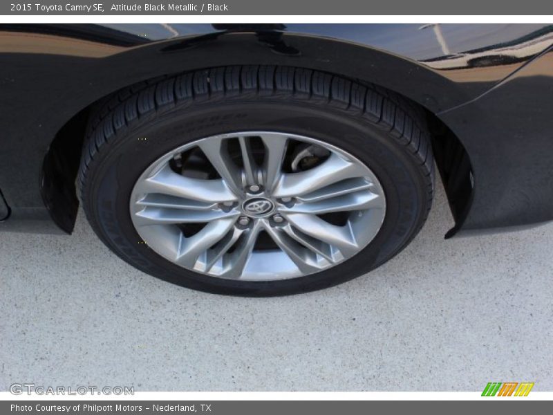 Attitude Black Metallic / Black 2015 Toyota Camry SE