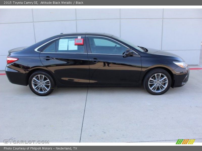 Attitude Black Metallic / Black 2015 Toyota Camry SE