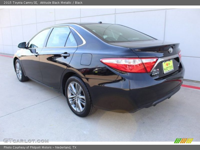 Attitude Black Metallic / Black 2015 Toyota Camry SE