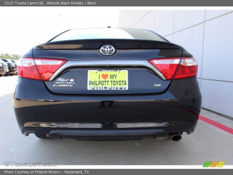 Attitude Black Metallic / Black 2015 Toyota Camry SE