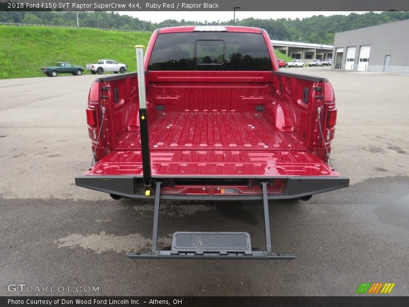 Ruby Red / Raptor Black 2018 Ford F150 SVT Raptor SuperCrew 4x4