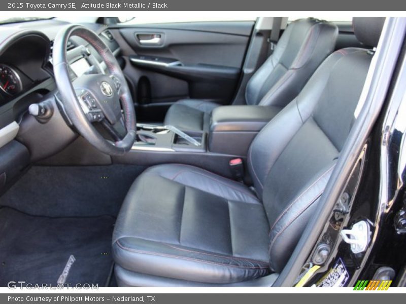 Attitude Black Metallic / Black 2015 Toyota Camry SE
