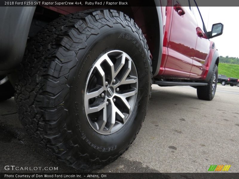 Ruby Red / Raptor Black 2018 Ford F150 SVT Raptor SuperCrew 4x4