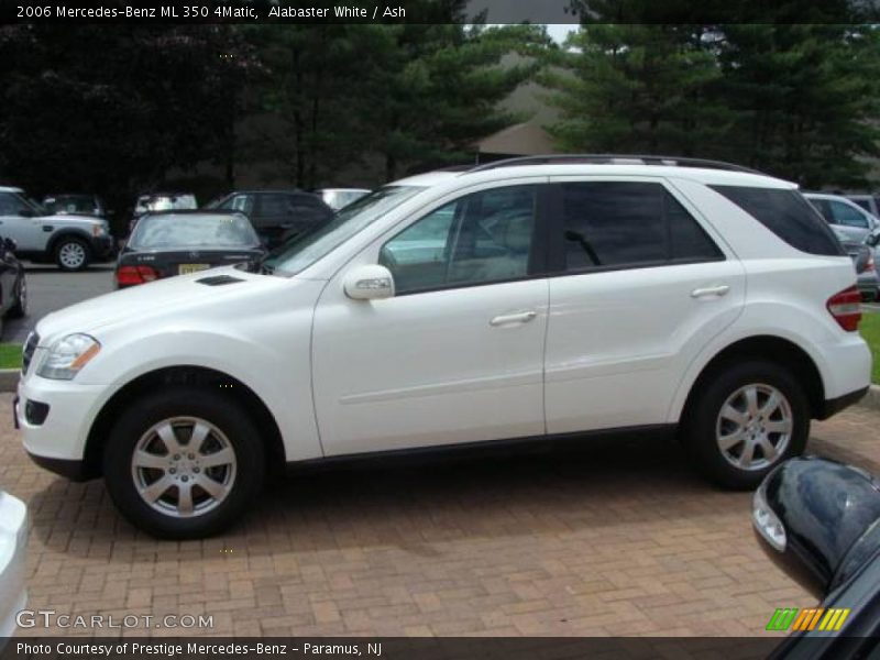Alabaster White / Ash 2006 Mercedes-Benz ML 350 4Matic