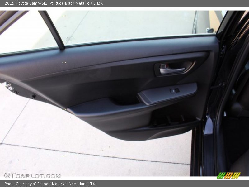 Attitude Black Metallic / Black 2015 Toyota Camry SE