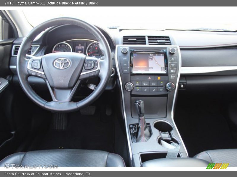 Attitude Black Metallic / Black 2015 Toyota Camry SE