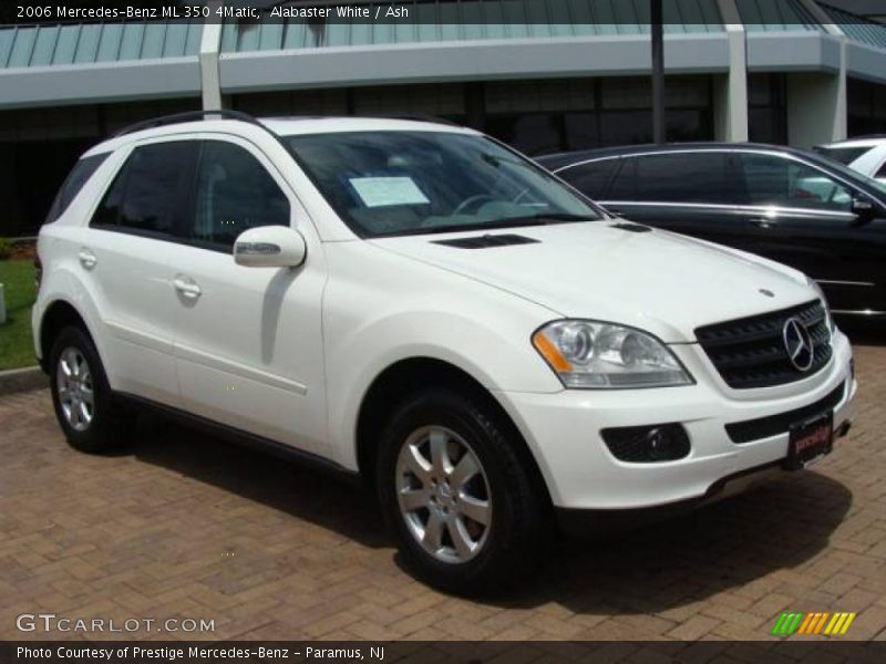 Alabaster White / Ash 2006 Mercedes-Benz ML 350 4Matic