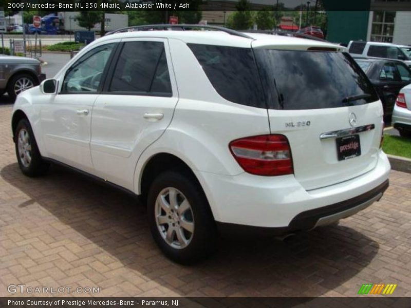 Alabaster White / Ash 2006 Mercedes-Benz ML 350 4Matic