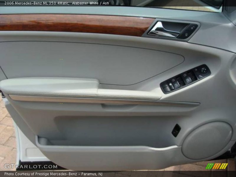 Alabaster White / Ash 2006 Mercedes-Benz ML 350 4Matic