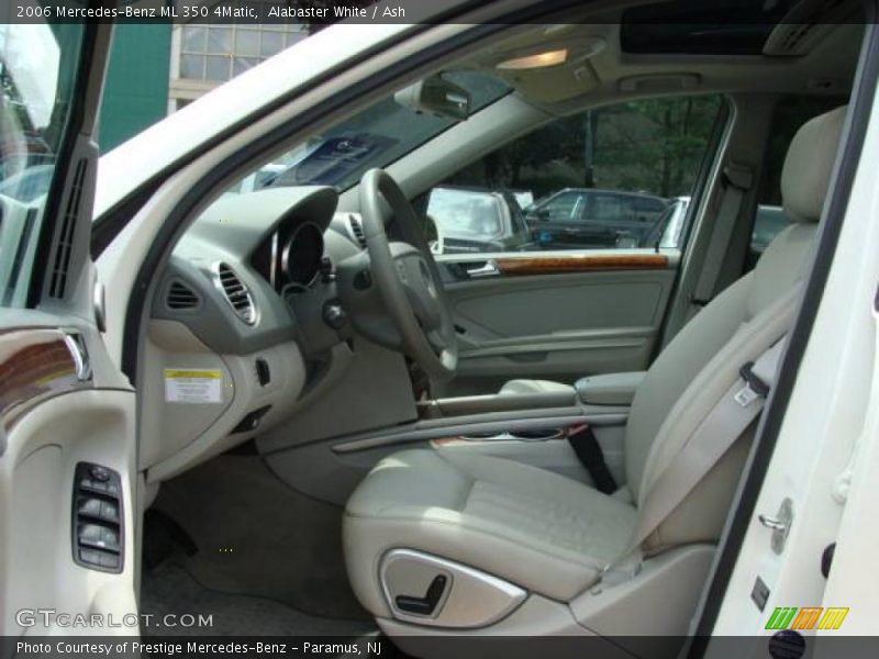 Alabaster White / Ash 2006 Mercedes-Benz ML 350 4Matic