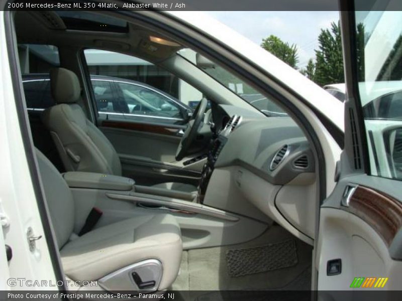 Alabaster White / Ash 2006 Mercedes-Benz ML 350 4Matic