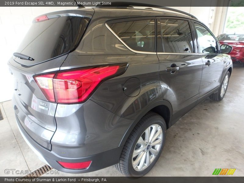 Magnetic / Medium Light Stone 2019 Ford Escape SEL 4WD