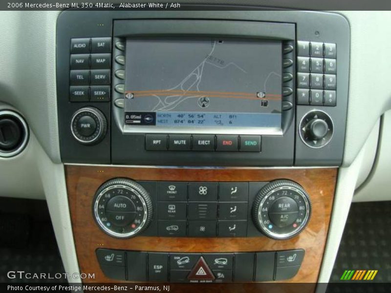 Alabaster White / Ash 2006 Mercedes-Benz ML 350 4Matic