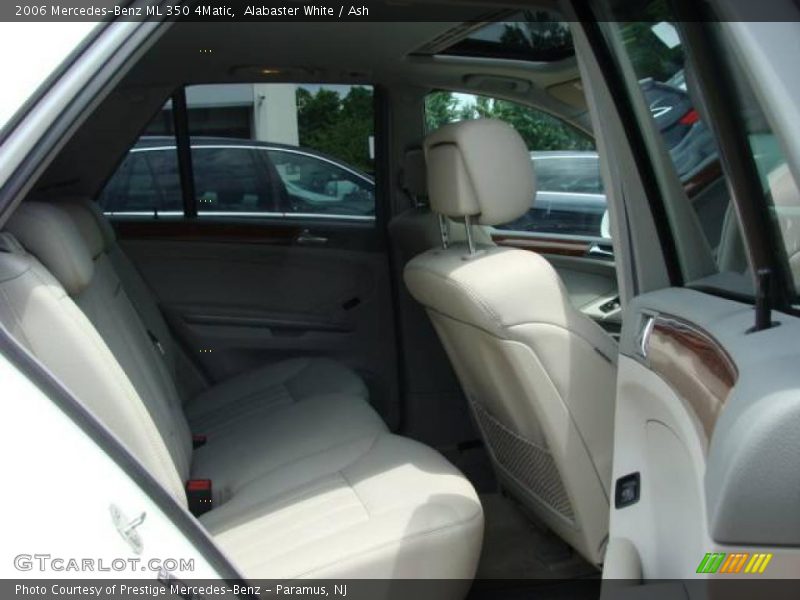 Alabaster White / Ash 2006 Mercedes-Benz ML 350 4Matic