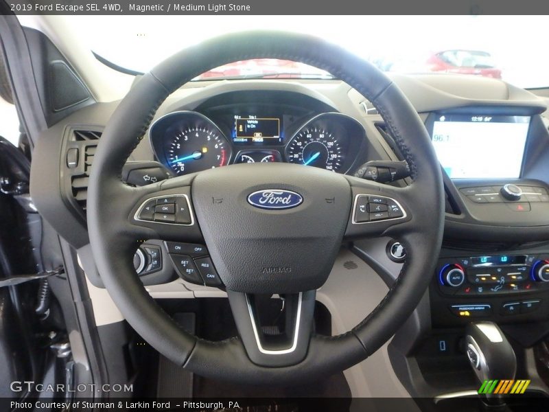 Magnetic / Medium Light Stone 2019 Ford Escape SEL 4WD