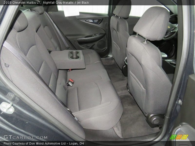 Nightfall Gray Metallic / Jet Black 2018 Chevrolet Malibu LT