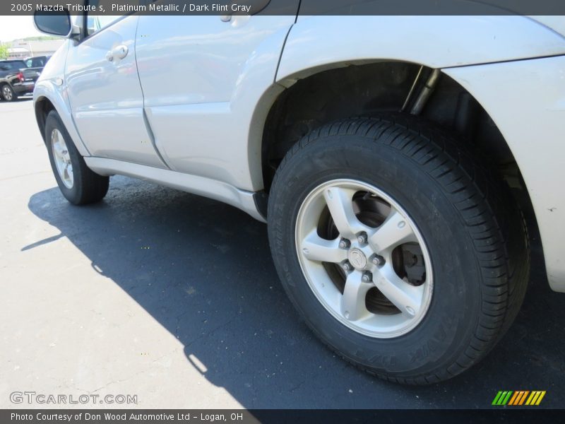 Platinum Metallic / Dark Flint Gray 2005 Mazda Tribute s