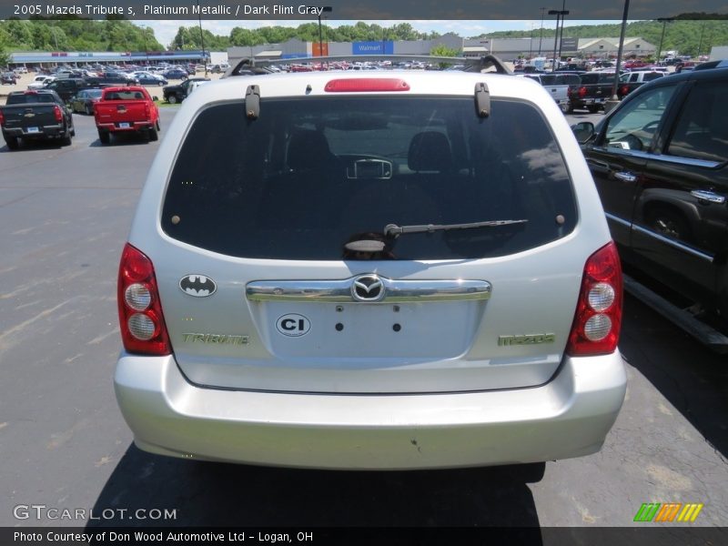 Platinum Metallic / Dark Flint Gray 2005 Mazda Tribute s