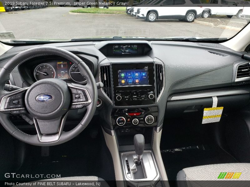 Jasper Green Metallic / Gray 2019 Subaru Forester 2.5i Premium