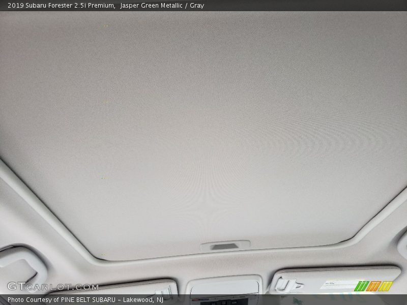 Jasper Green Metallic / Gray 2019 Subaru Forester 2.5i Premium