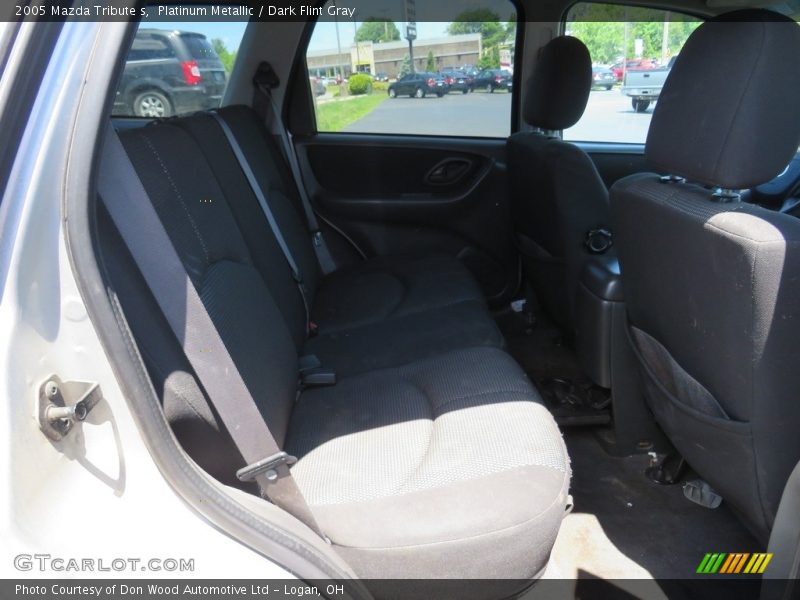 Platinum Metallic / Dark Flint Gray 2005 Mazda Tribute s