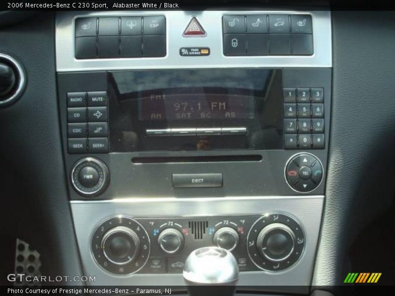 Alabaster White / Black 2006 Mercedes-Benz C 230 Sport