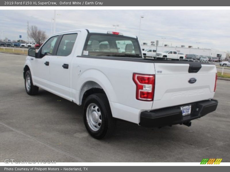 Oxford White / Earth Gray 2019 Ford F150 XL SuperCrew