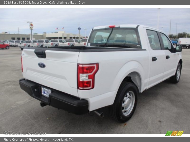 Oxford White / Earth Gray 2019 Ford F150 XL SuperCrew