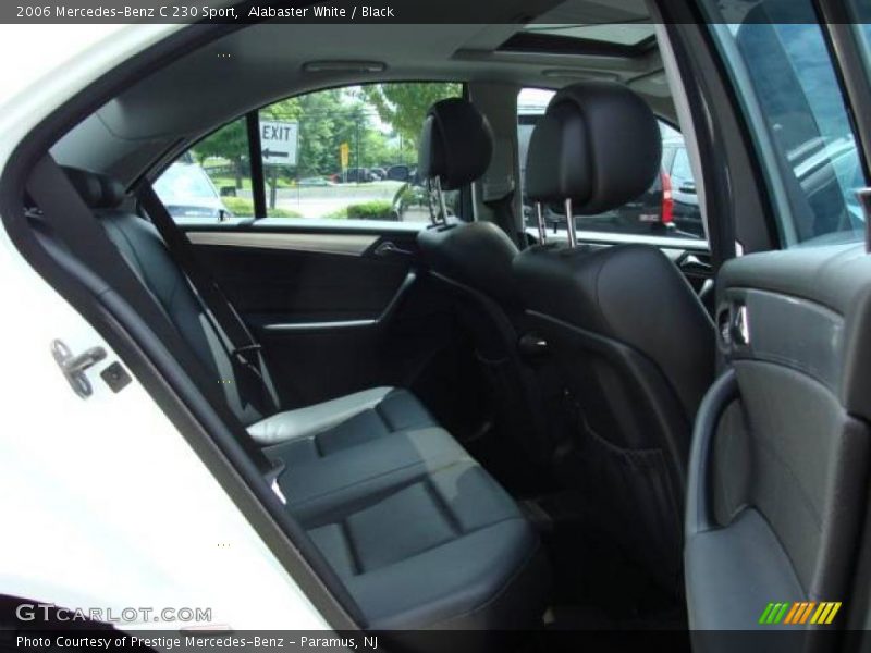 Alabaster White / Black 2006 Mercedes-Benz C 230 Sport
