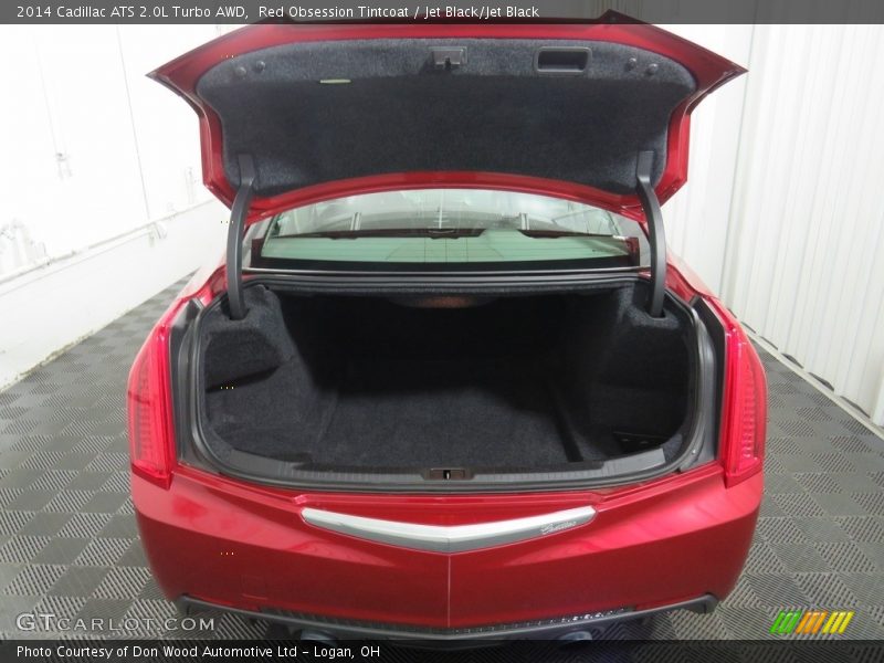 Red Obsession Tintcoat / Jet Black/Jet Black 2014 Cadillac ATS 2.0L Turbo AWD