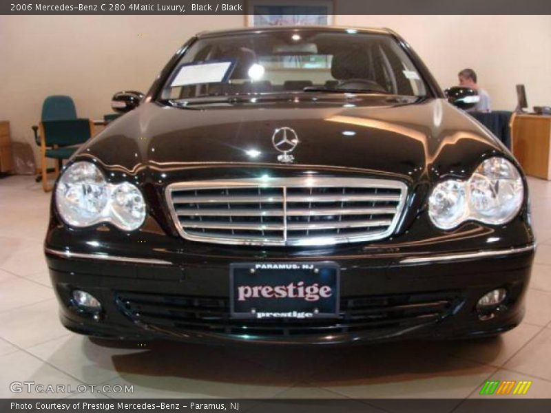 Black / Black 2006 Mercedes-Benz C 280 4Matic Luxury