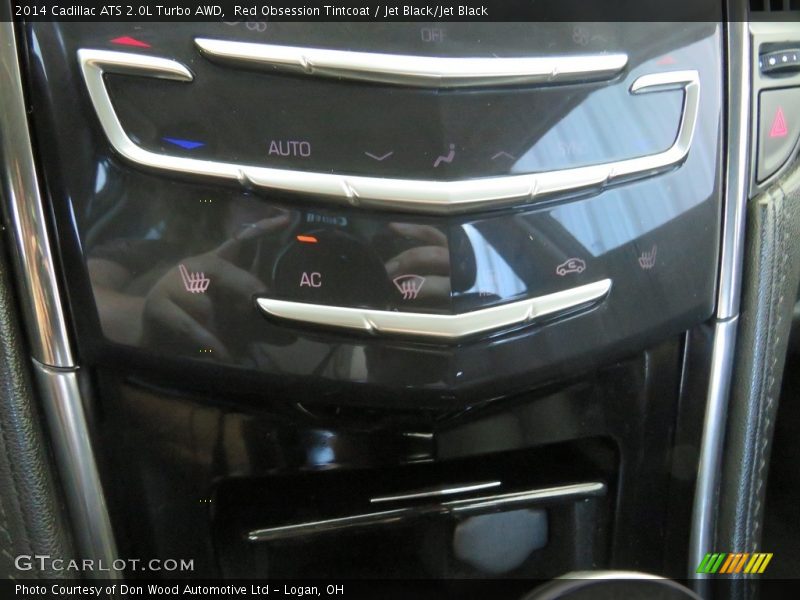 Red Obsession Tintcoat / Jet Black/Jet Black 2014 Cadillac ATS 2.0L Turbo AWD