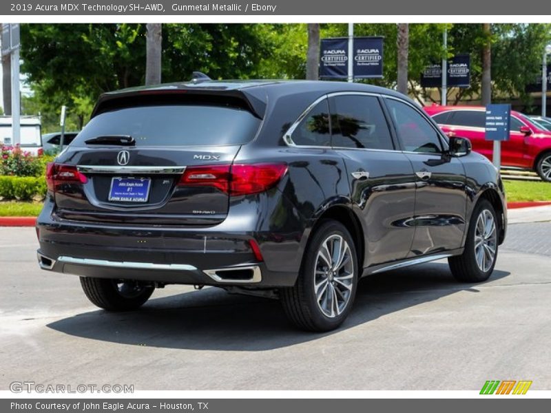 Gunmetal Metallic / Ebony 2019 Acura MDX Technology SH-AWD