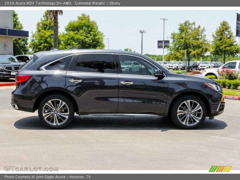 Gunmetal Metallic / Ebony 2019 Acura MDX Technology SH-AWD