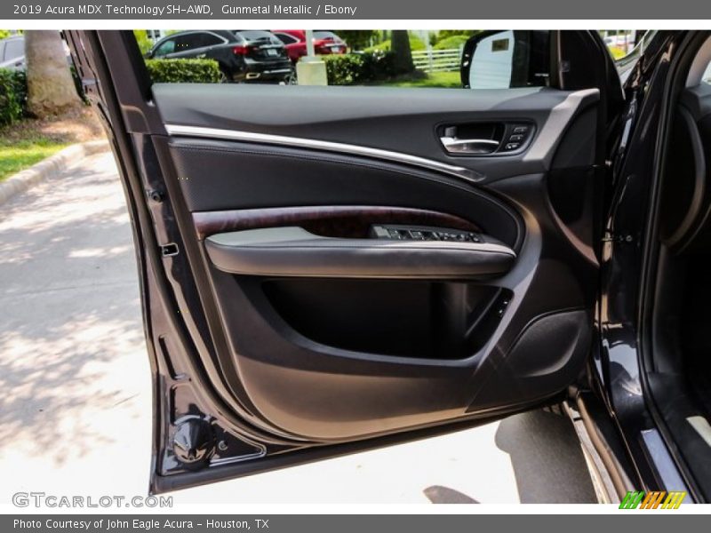 Gunmetal Metallic / Ebony 2019 Acura MDX Technology SH-AWD