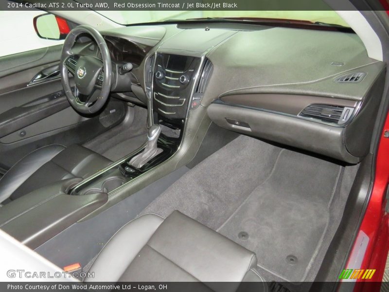 Red Obsession Tintcoat / Jet Black/Jet Black 2014 Cadillac ATS 2.0L Turbo AWD
