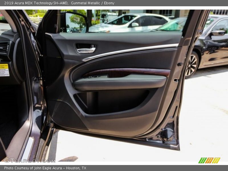 Gunmetal Metallic / Ebony 2019 Acura MDX Technology SH-AWD