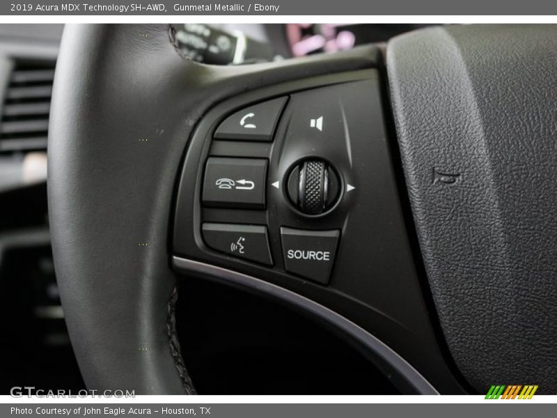Gunmetal Metallic / Ebony 2019 Acura MDX Technology SH-AWD